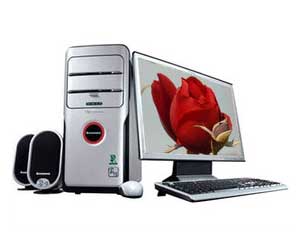 品質保證，9成新聯想品牌機搭配21.6寸液晶顯示器超值出售